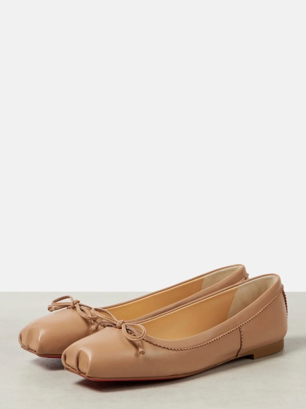 Christian Louboutin Mamadrague leather ballet flats - Picture 2 of 7